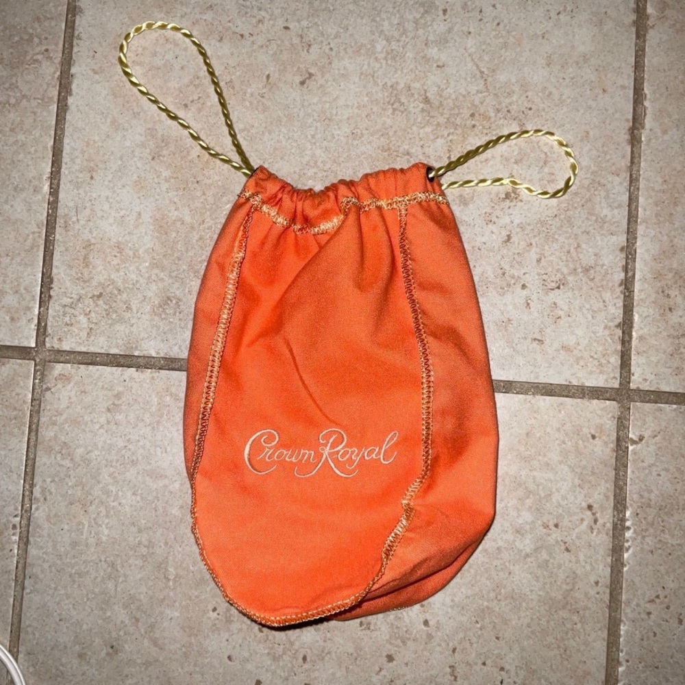Peach Crown Royal Bag 750 ml